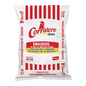 Corralero Aves Engorde 36 dias Pellet 40kg