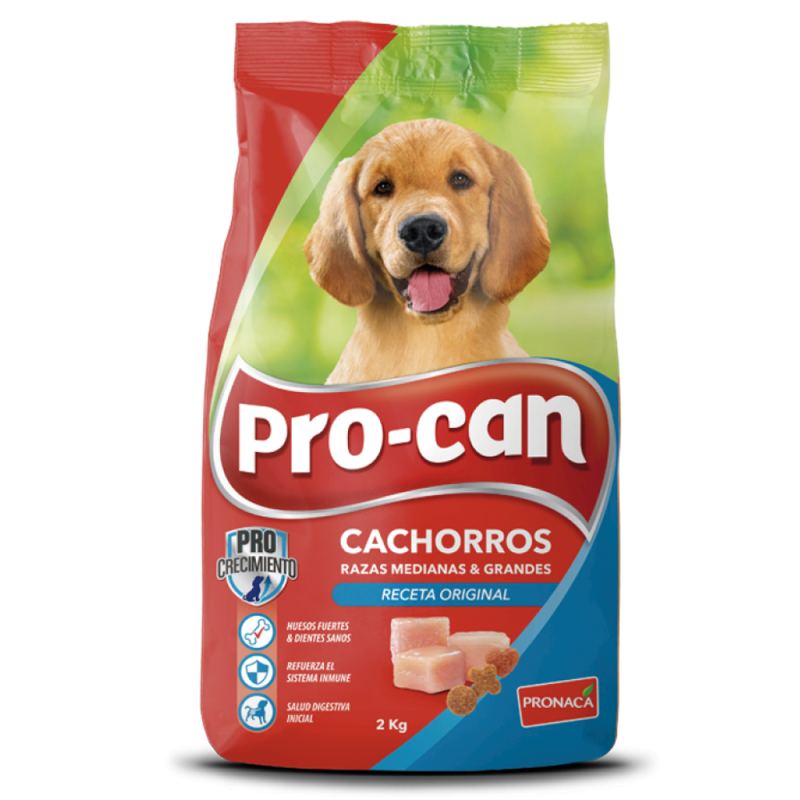 PRO CAN CACHORROS RAZAS MEDIANAS GRANDES RECETA ORIGINAL