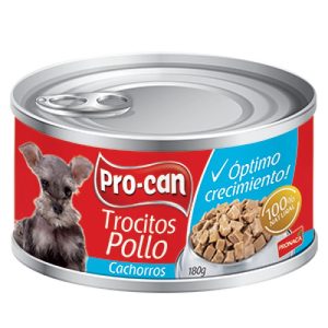 PRO CAN TROCITOS POLLO CACHORROS