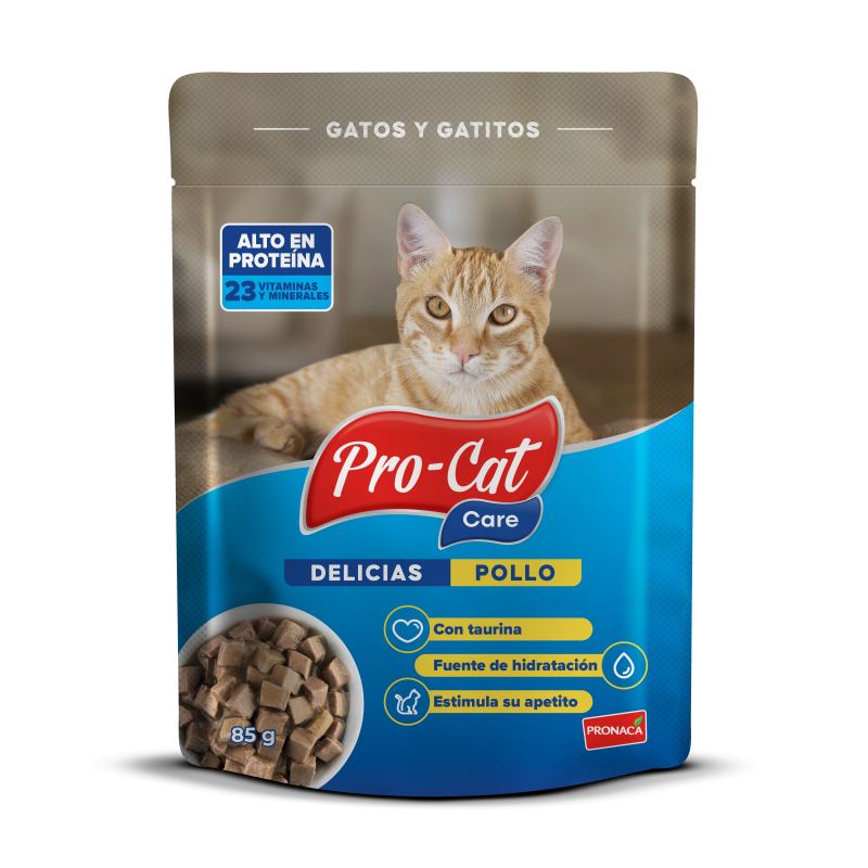 Pro Cat Care Pouch Pollo