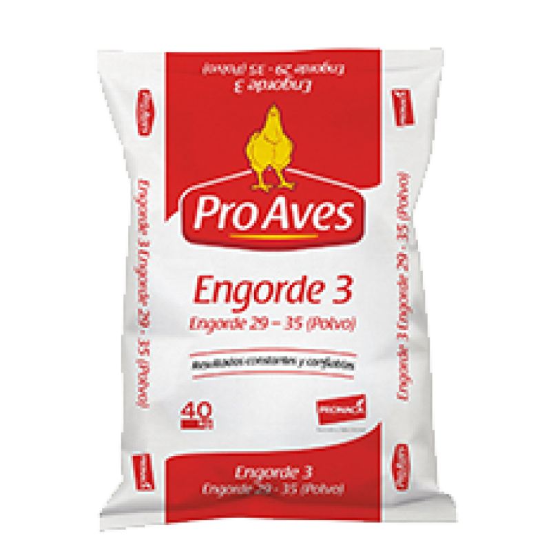 ProAves Engorde 3 Engorde 29 35 Polvo 40kg